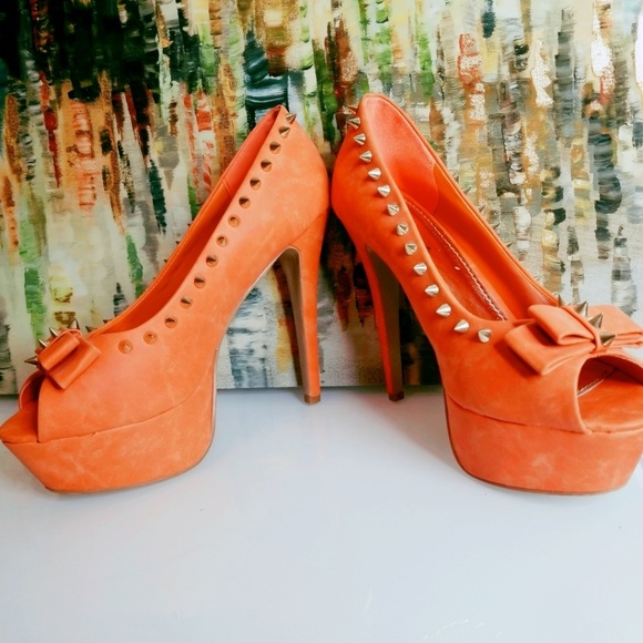 Herstyle Shoes - Women's Peep toe Heels Stilettos